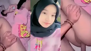 Skandal Hijab Sweater Pink Paling Viral 2026 poster